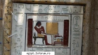 mormintele scribilor regali arheologii egipteni descoperit joi 2010) mormnt dublu picturi culori