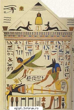 arta egiptului antic pictura perete mormant sem priest