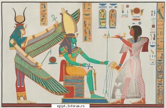 arta egiptului antic din mormantul lui ramses iii-lea