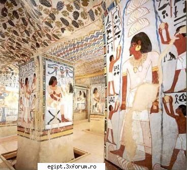 arta egiptului antic mormantul lui sennefer
