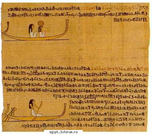 scrierea hieratica fragment