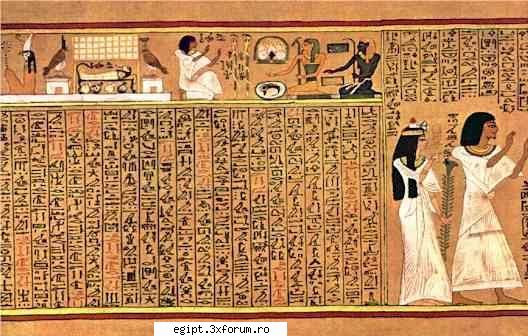 cartea egipteana mortilor papyrus (a) the god horus wearing the crowns the north and south, and