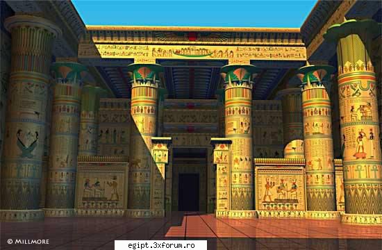 templu  egyptean aspecte si artistice