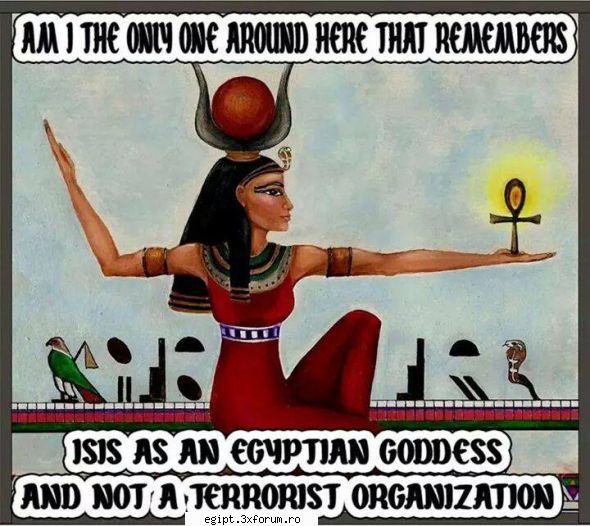 isis  este  o  zeita  pagana  nu  o    terorista isis