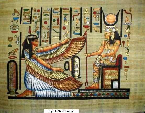 maat 
other names: mayat
 
the egyptian goddess of truth, she took the form of an ostrich feather on