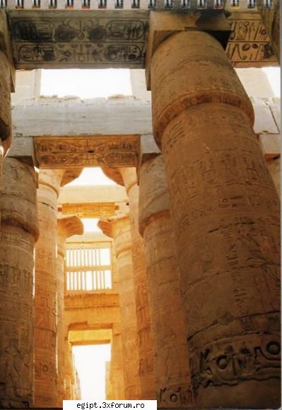 Temple - mnoh....sala hipostila din templul de la - POZE