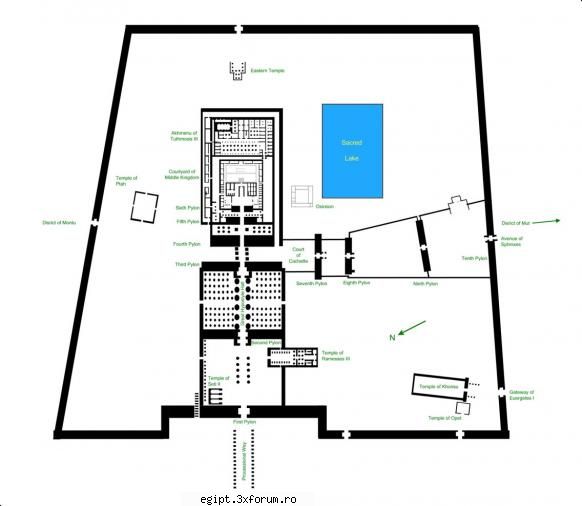 plan karnak piramide 3d